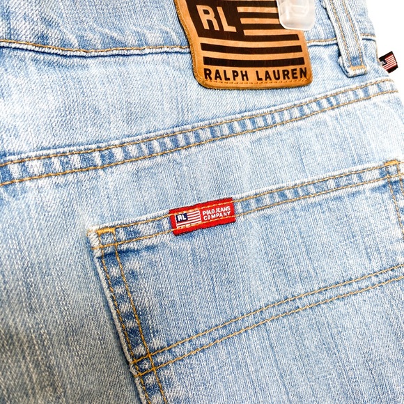 Polo Ralph Lauren High Waisted Boyfriend Shorts - Picture 4 of 7